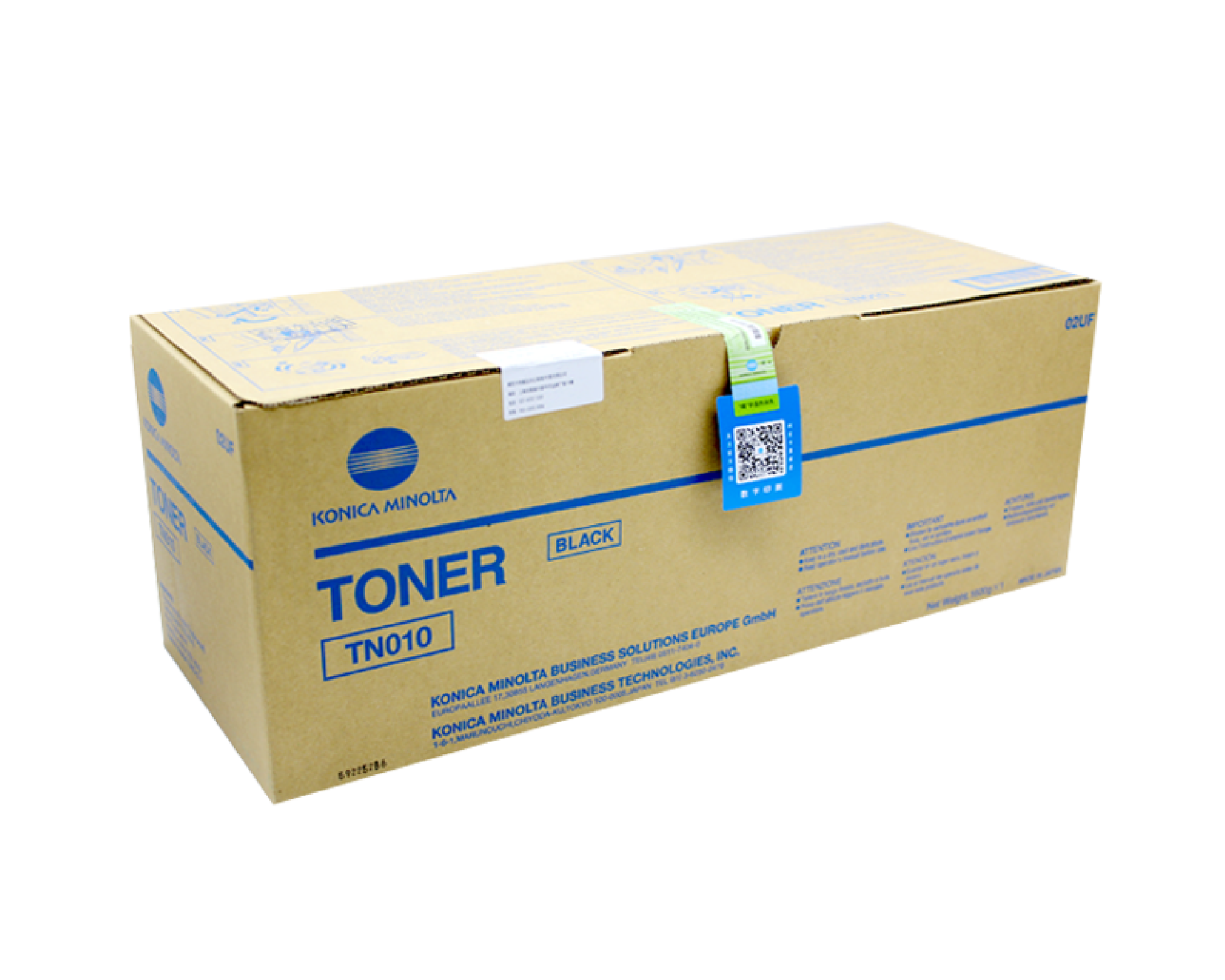 Konica Minolta Original US Version TN010 Black Toner for bizhub Pro 1050 Series A0YT031