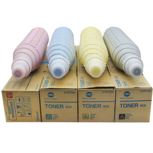 Konica Minolta Original Asia Version TN615 Toner Cartridge Set for C8000 C7000 C6500 C6501 C6000 A1DY150/A1DY250/A1DY350/A1DY450