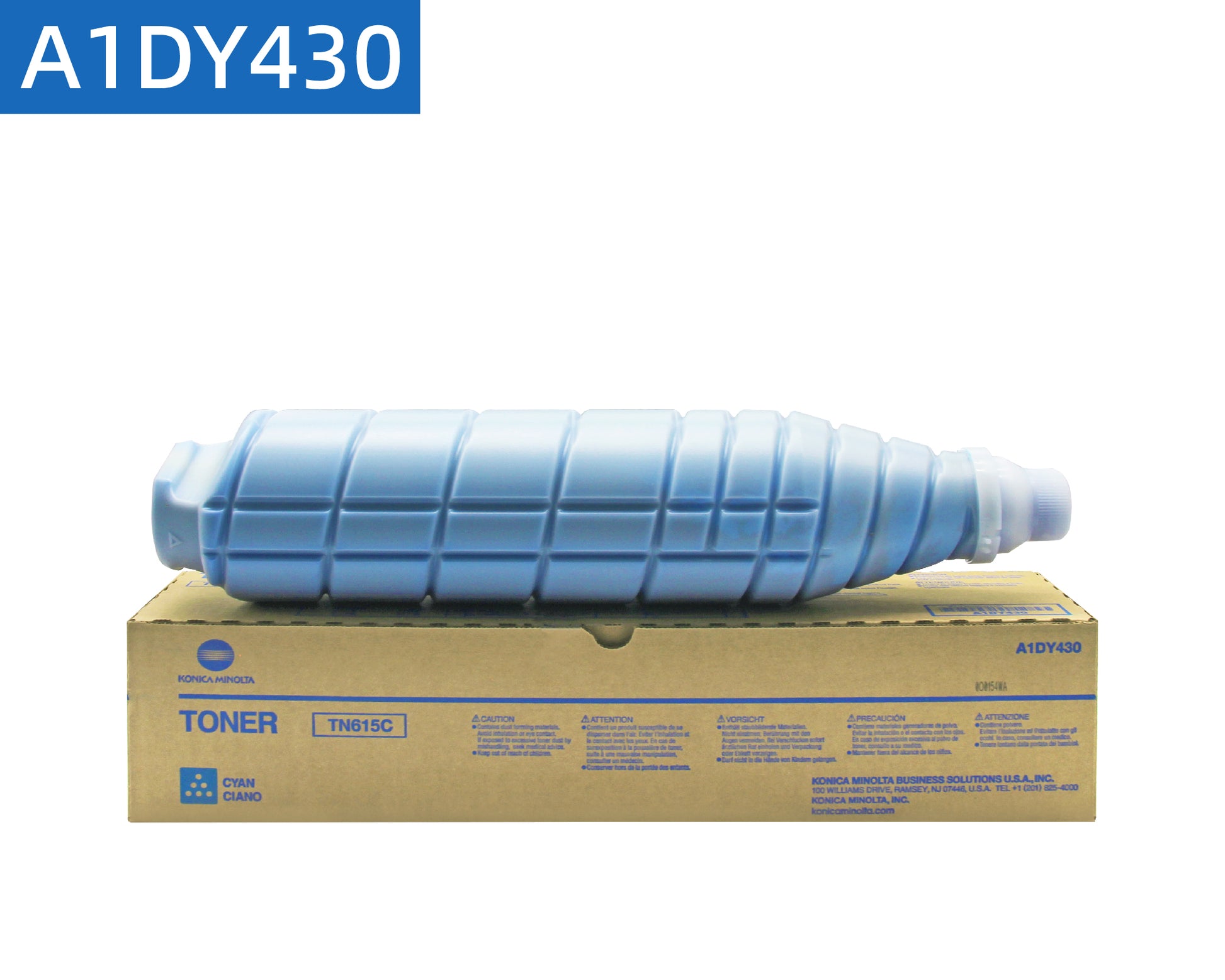 Konica Minolta Original US Version TN615 Toner Set for bizhub PRESS C8000 A1DY130-450