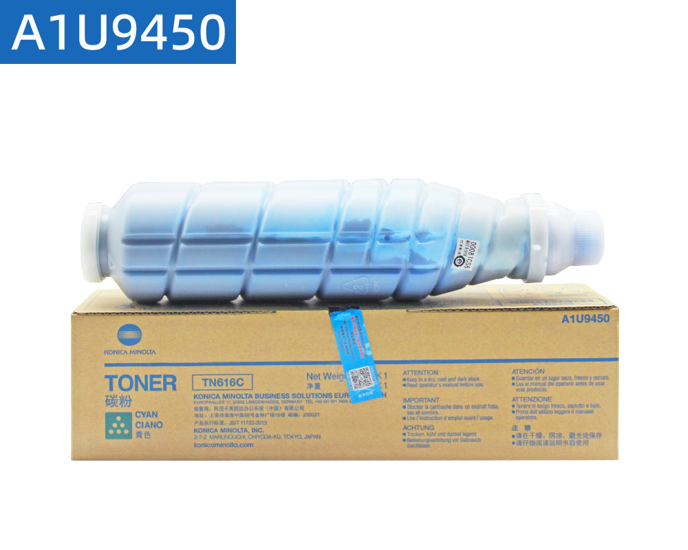 Konica Minolta Original Asia Version TN616 Toner Set for C6000/C7000/C8000 A1U9130-430