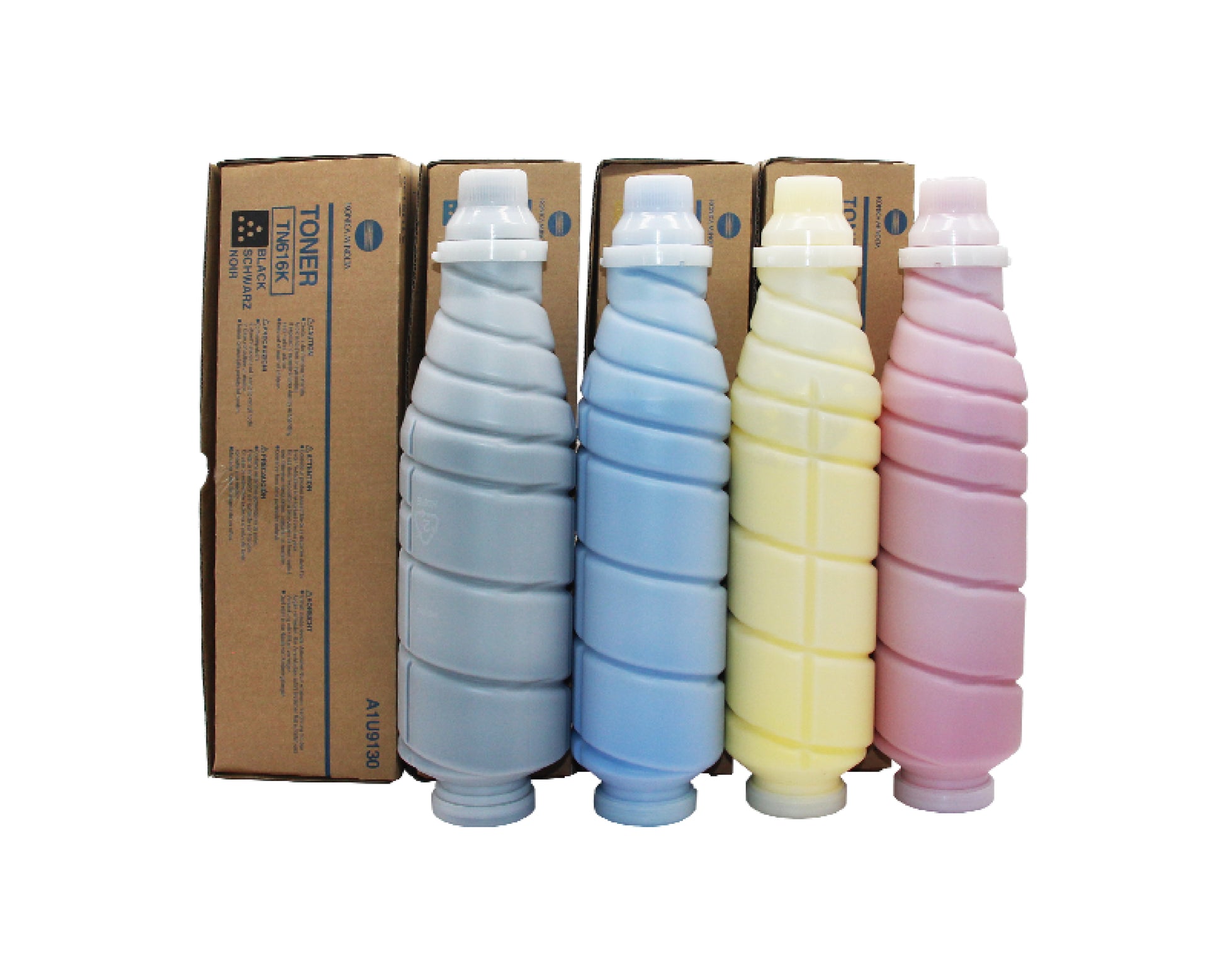 Konica Minolta Original US Version TN616 Toner Set for C6000/C7000 A1U9130-9333