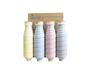 TN627 EU Original Color Toner Set K/C/M/Y ACVV150-450-350-250