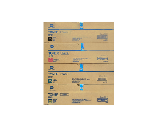 TN627 APAC Original Color Toner Set K/C/M/Y ACVV150-450-350-250